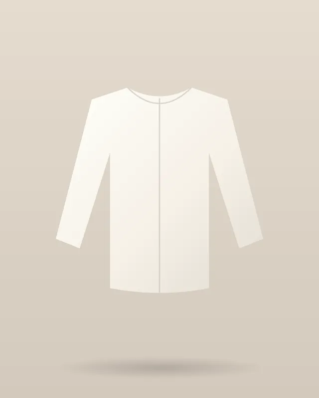 Fırfır Yakalı Poplin Bluz